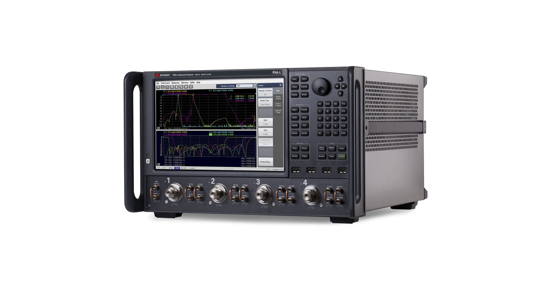 Keysight N5241B PNA-X Microwave Network Analyzer 900 Hz/10 MHz -13.5 GHz