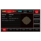 UTG2025A Industrial Precision Arbitrary Waveform Generator 125MSa/s  Maximum Sampling Rate 25MHz Dual-Channel Function Generator lexso