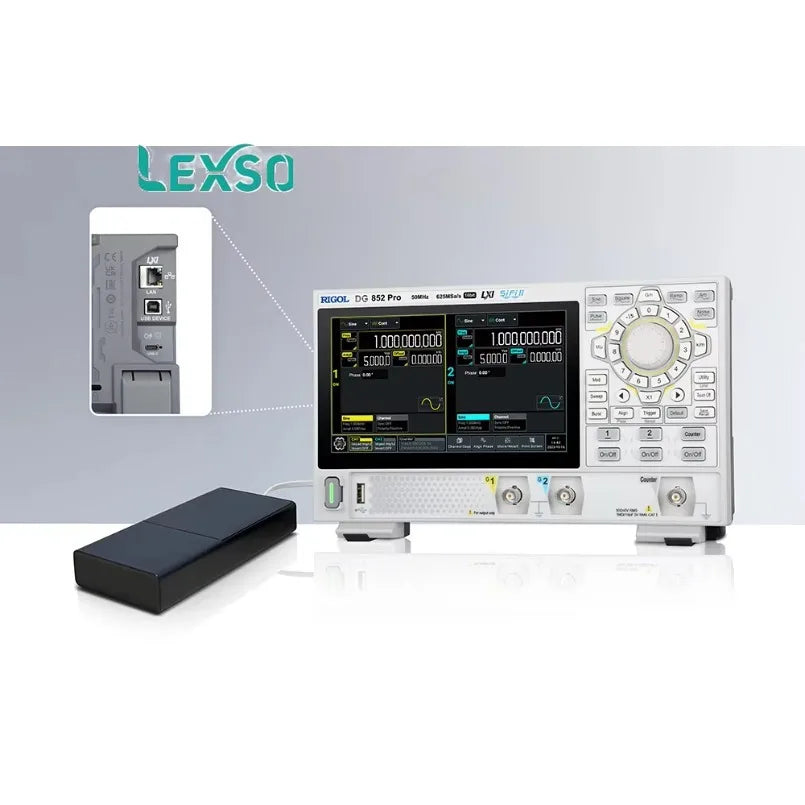 Rigol DG852 Pro Arbitrary Waveform Generator 50MHz 16 Bit Resolution up to 20th Generation Function lexso