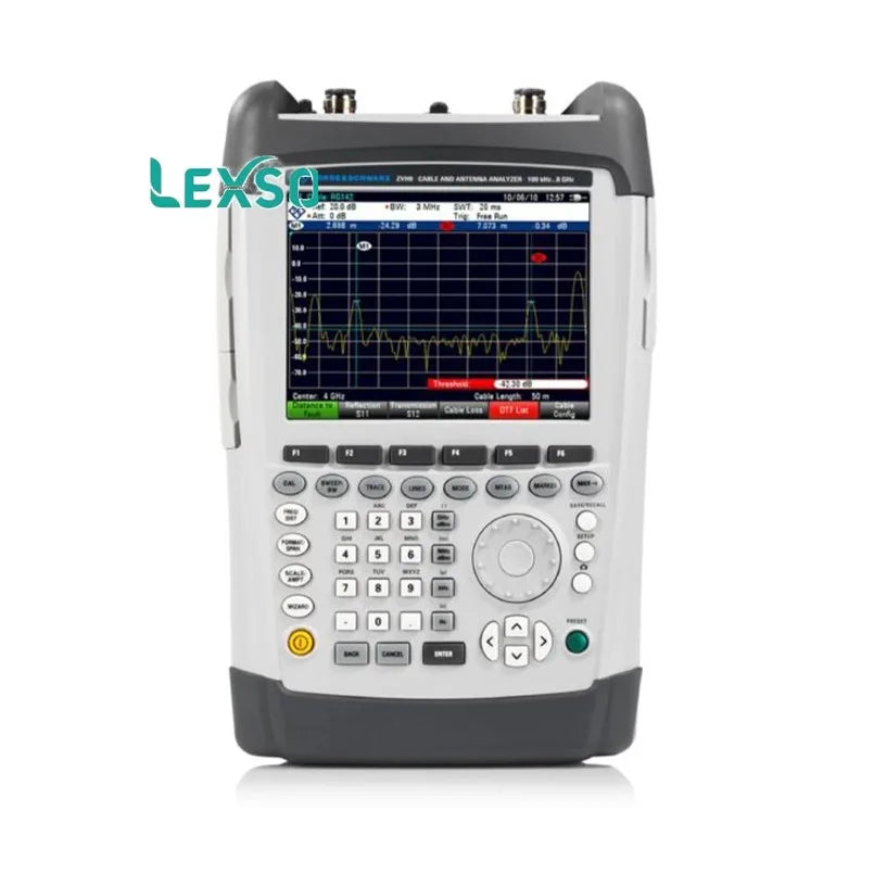 Rohde & Schwarz R&S ZVH Series Handheld Cable and Antenna Analyzer Electronic Measuring Instruments Models ZVH4 and ZVH8 lexso