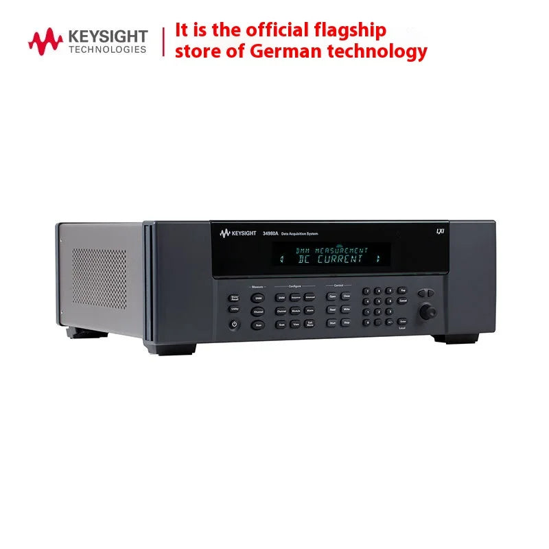 Keysight 34980A High Precision 8 Slot Electronic Data Acquisition System 8 Host/Module Electronic Measuring Instrument    ytdi