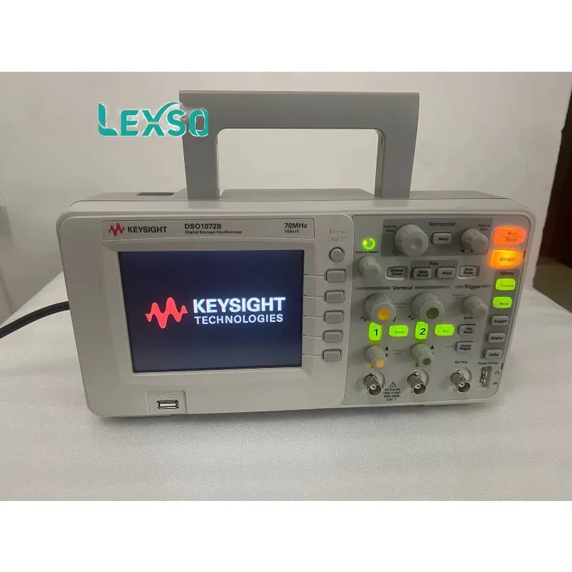 1PC Used Agilent/Keysight Used DSO1072B Oscilloscope 2-Channel 70 MHz for Test Instrument    lexso