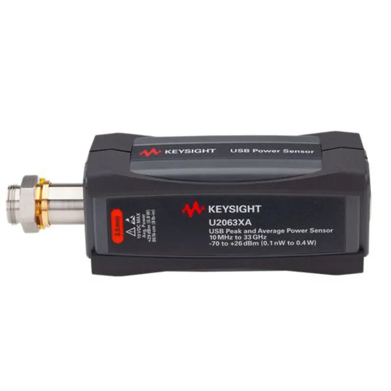 Keysight U2063XA 10 MHz to 33 GHz USB Wide Dynamic Range Average and Peak Power Sensor Made in America 1 Month Warranty   ytdi