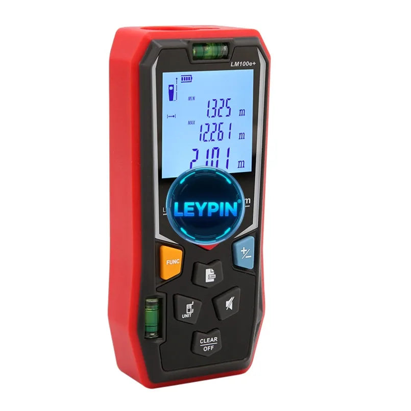 UNI-T LM100E+ 100M Laser Distance Meter 100M Rangefinder with Trena Laser Tape Range Finder Essential Build  lexso