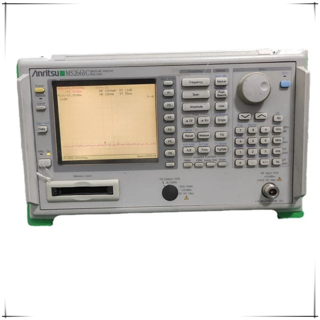 Used Anritsu MS2661A 9kHz-3GHz Network and Spectrum Analyzer 3G