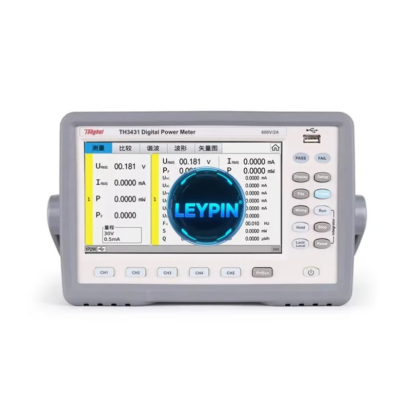 Tonghui Multi-channel Digital Power Meter Electric Tester TH3431 TH3433 TH3434 TH3441 TH3443 TH3444    ytdi
