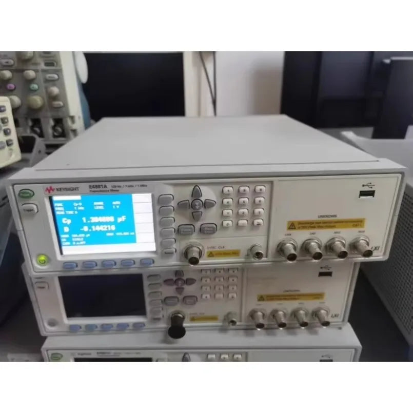 1 PC used HP/KEYSIGHT/Agilent E4981A LCR Meter Capacitance Meter 1Mhz, opt 001   lexso