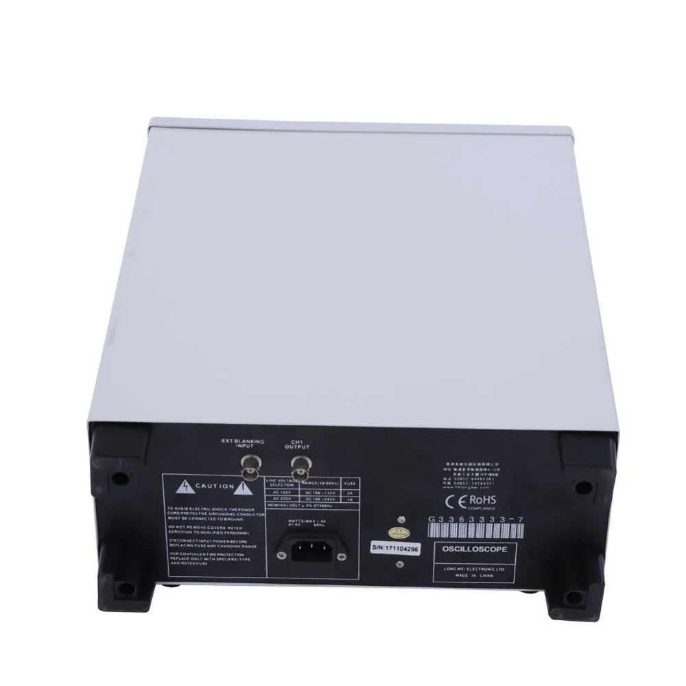 LW L-50100 100MHZ Laboratory Teaching Analog Oscilloscope Dual Channel Desktop Oscilloscope