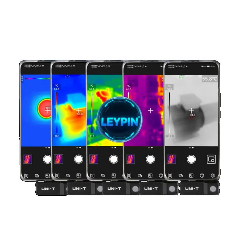 UNI-T UTi120MS iPhone / UTi120M Android Smartphone Thermal Camera Module -20  to 400  IR Resolution 120*90     lexso