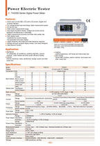 Tonghui Power Meter AC DC Digital TH3300 Series TH3311 TH3312 TH3321 TH3331  ytdi