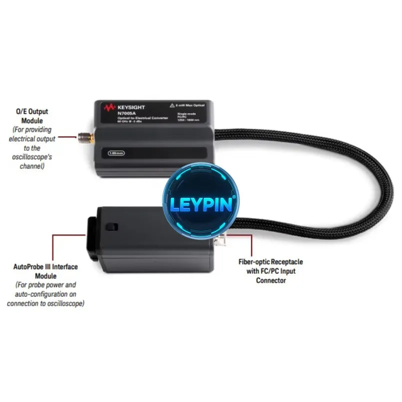 Keysight N7005A 60 GHz Optical-to-Electrical Converter 60 GHz Brickwall Bandwidth Covering 56 Gbd PAM4 ytdi
