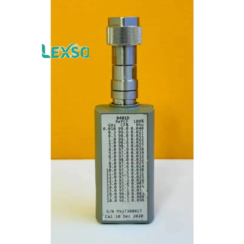 used HP Keysight 8481D 10 MHz to 18 GHz, -70 to +20 dBm, Diode Power Sensor   lexso