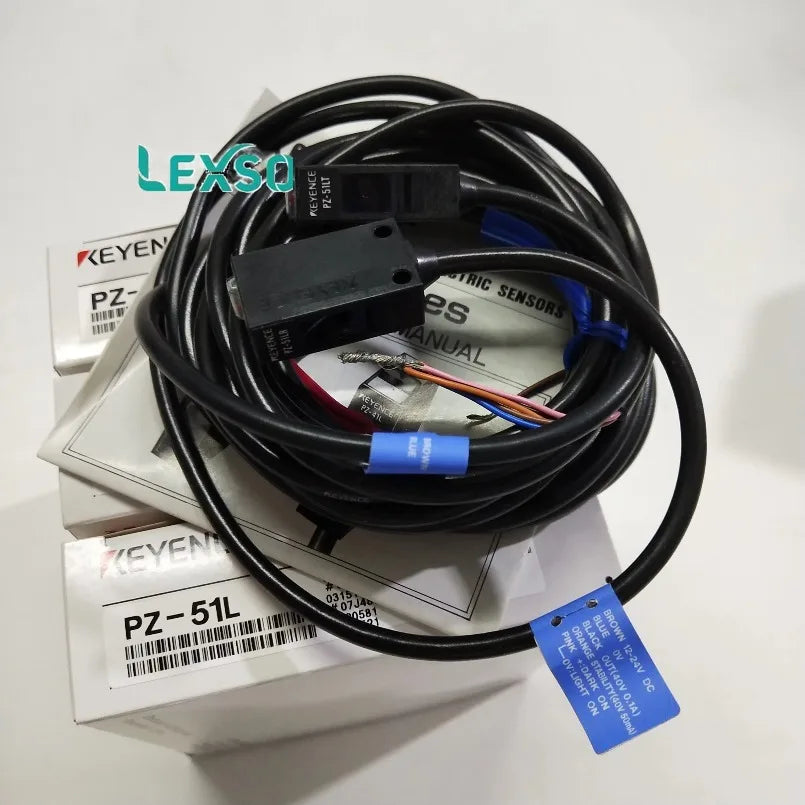Original Packing NPN Output Keyence PZ-51L Photoelectric Sensors Transmissive Cable lexso