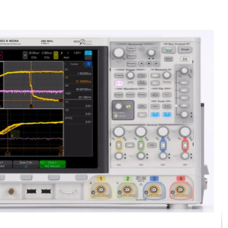 Used Keysight DSOX4024A Digital Oscilloscope 200MHz 4 Analog Channels