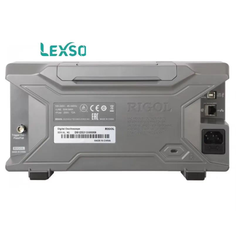 Rigol DS1202Z-E Digital Oscilloscope 2 Channels 1GSa/s 200MHz/100MHz 12-Bit Resolution Digital Fluorescent Display lexso