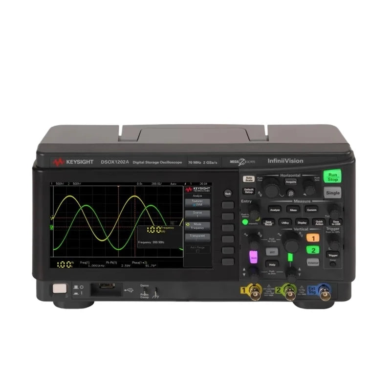 Keysight Dsox1202A USB Portable Dual Channel Digital Oscilloscope with Edux1052A/G High-Performance Product    ytdi
