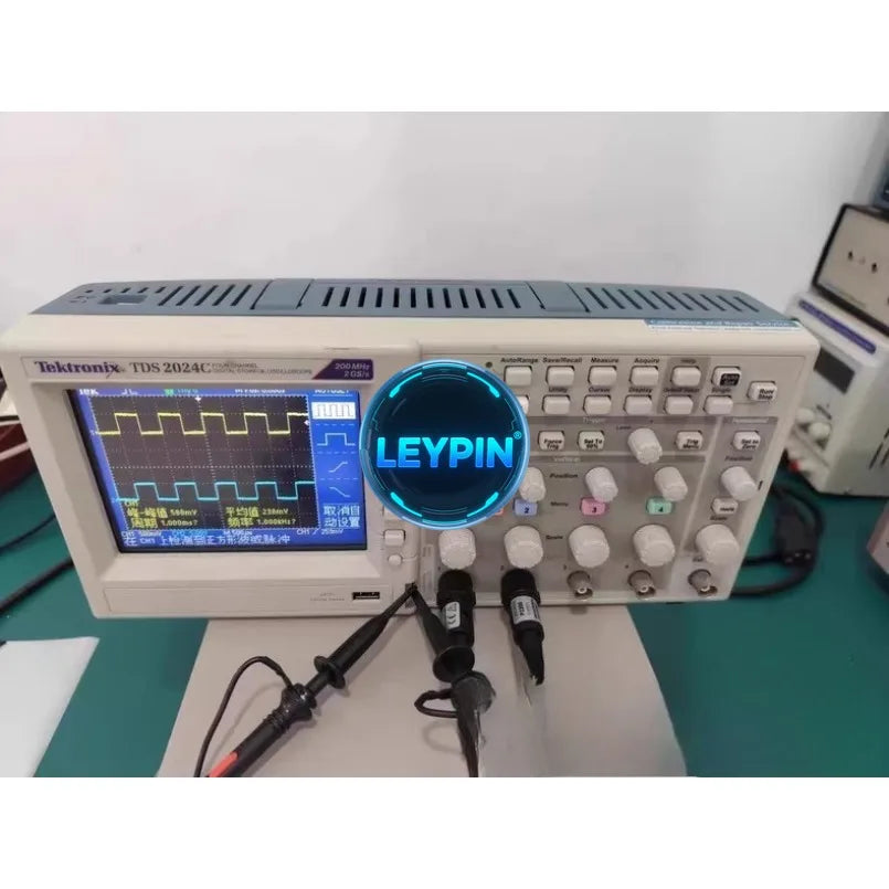 Tektronix TDS 2024C 4 Channel 200MHz 2Gs/g Digital Oscilloscope TDS2024C W Probe    ytdi
