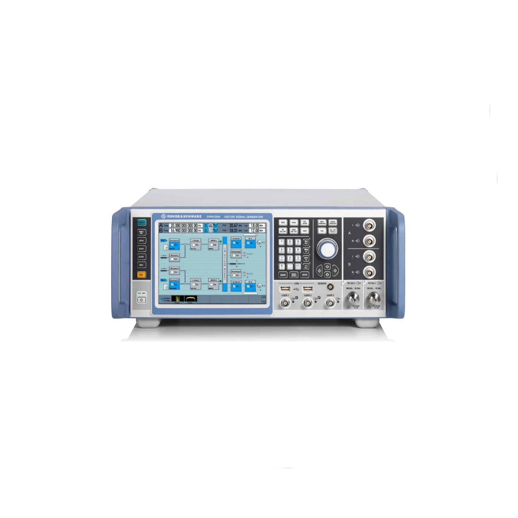 Rohde & Schwarz SMW200A Vector signal Generator Frequency up to 67 GHz (dual Channel: up to 44 GHz)