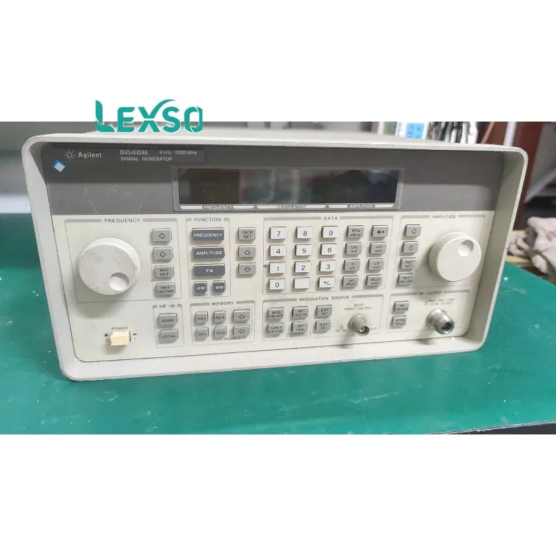 KEYSIGHT HP Agilent 8648B Signal Generator Frequency 9 kHz- 2 GHz--    lexso