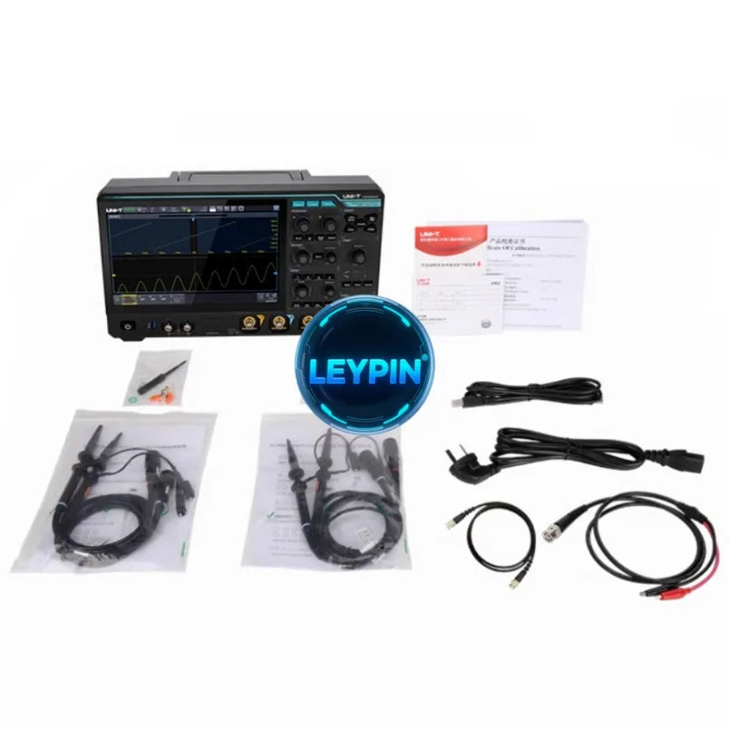UNI-T MSO3024HD Mixed Signal  200 MHz 4 Analog Channels 2.5GSa/s 500Mpts for Test Instruments     lexso
