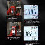 UNI-T UT219P Harmonic Power Clamp Meter 3 Phase Professional Active Apparent Reactive Power Factor Meter Pliers Multimeter lexso