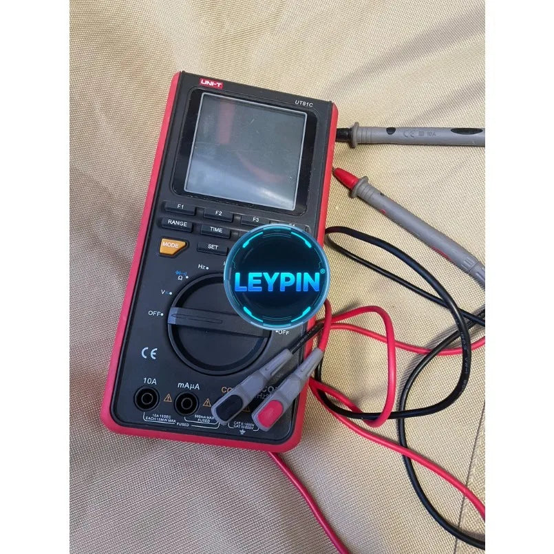 UNI-T UT-81C LCD Backlight 16MHz 80MSs Real-Time Sample Rate USB Interface Scope DMM Oscillographic Type  lexso