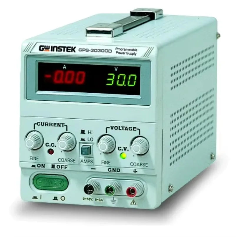 GW Instek GPS-3030D 30V/3A Adjustable DC Power Supply With Digital Display  lexso