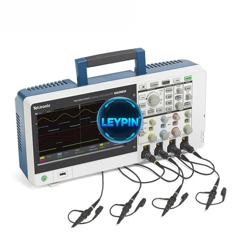 Tektronix Portable Digital Oscilloscopes TBS2072b TBS2204b Models Color Display 2/4 Channels