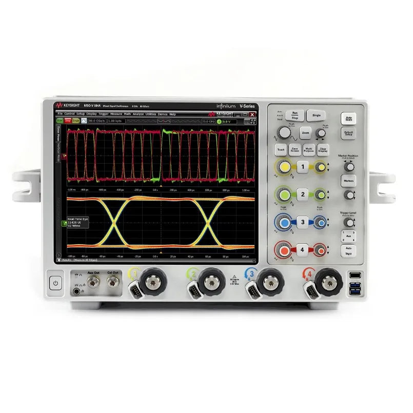 Keysight MSOV084A MSO Mixed-Signal Oscilloscope 8 GHz 4 Analog Channels + 16 Digital Channels 80 GSa/s Sampling Rate lexso