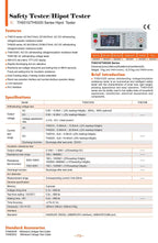 Tonghui TH9310 TH9320 AC/DC Withstanding Voltage Insulation Resistance Tester TH9310A AC/DC TH9310B AC Function  ytdi