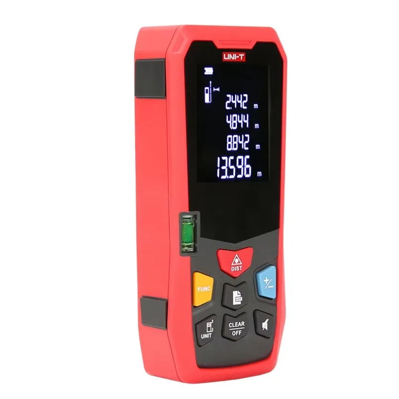 UNI-T LM50A Laser Rangefinder Digital Laser Distance Meter Battery-powered Laser Range Finder Tape Distance Measurer lexso