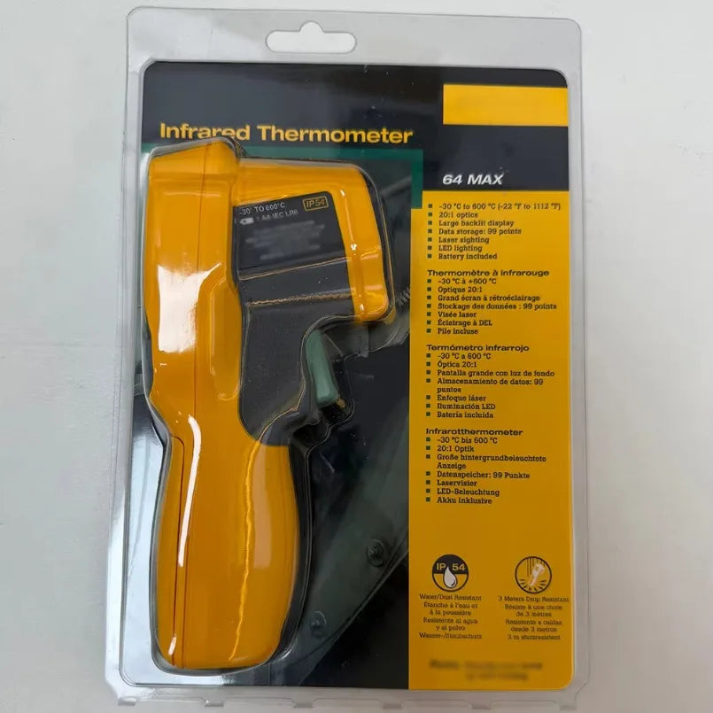 64 MAX IR Thermometer  64 MAX Industrial Handheld Infrared Thermometer Gun Original Parameter Measuring Instrument  lexso