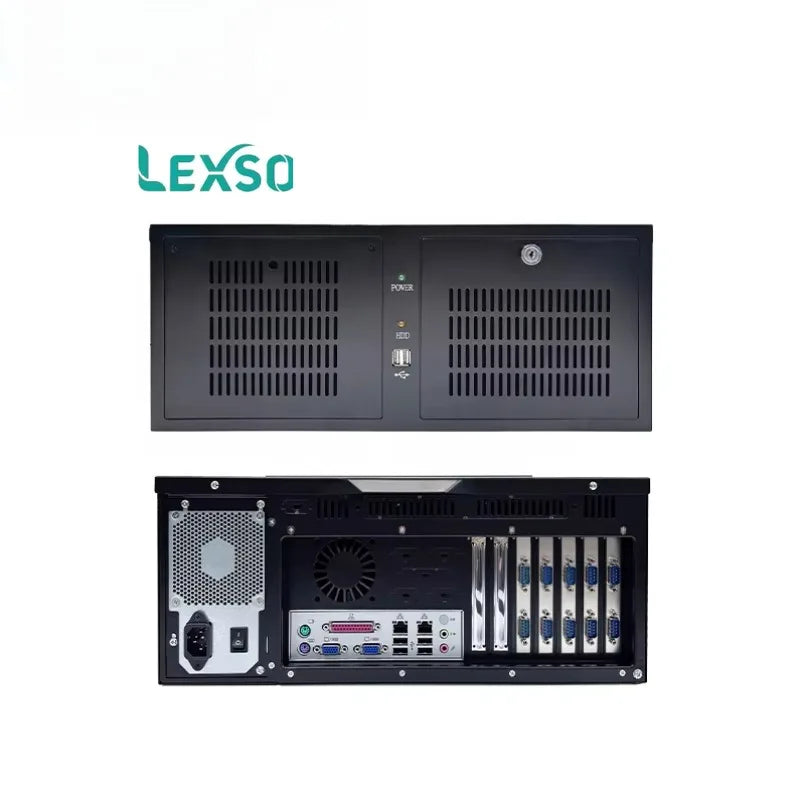 Advantech IPC-611 4U 19" Rackmount Industrial Computer for Industrial Data Acquisition & Monitoring Rack Mount l Pc IPC  lexso