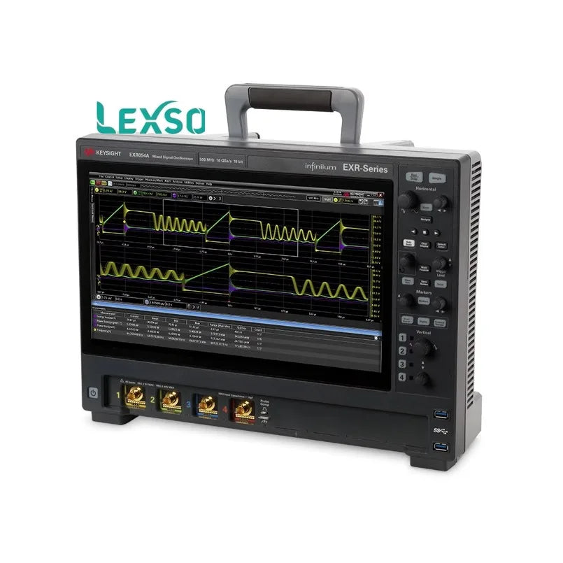 Keysight EXR054A Infiniium EXR Series Oscilloscope: 500 MHz 4 Channels Maximum Memory Depth 1.6 Gpts lexso