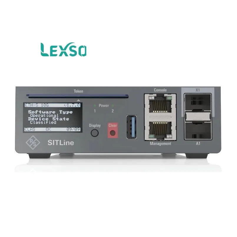 ROHDE&SCHWARZ SITLine ETH-S Layer 2 Network Encryptor for Classified Data Germany Origin 1 Month Warranty lexso