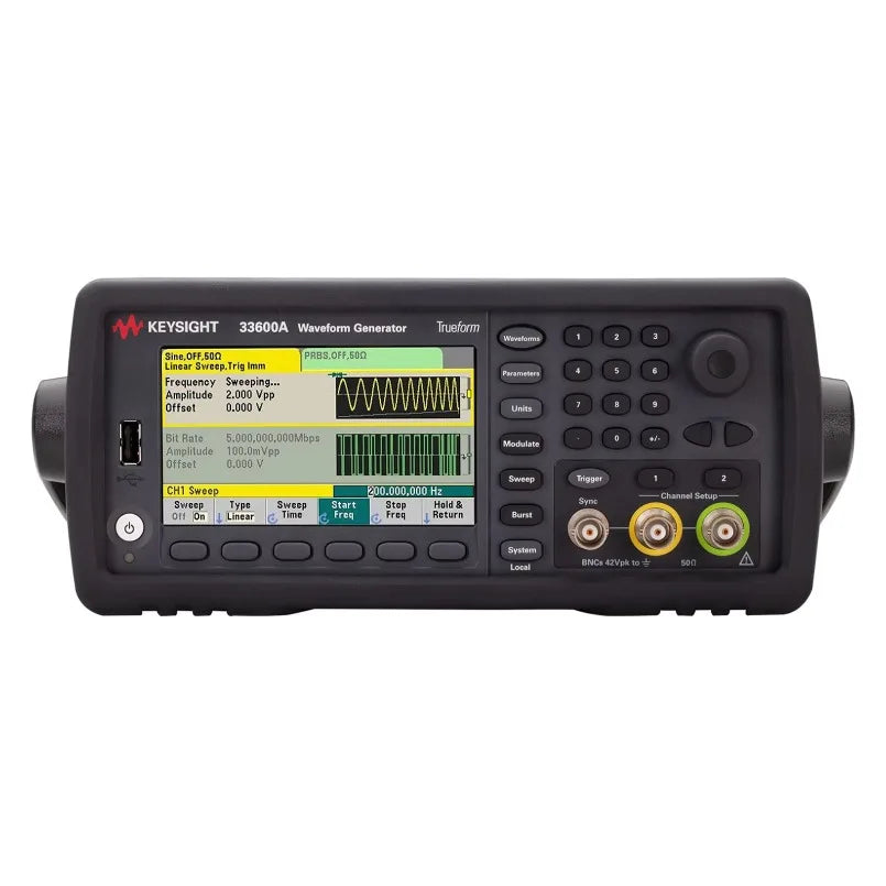 Keysight 33612A 80 MHz Electronic Measuring Instrument 2-Channel Waveform Generator lexso