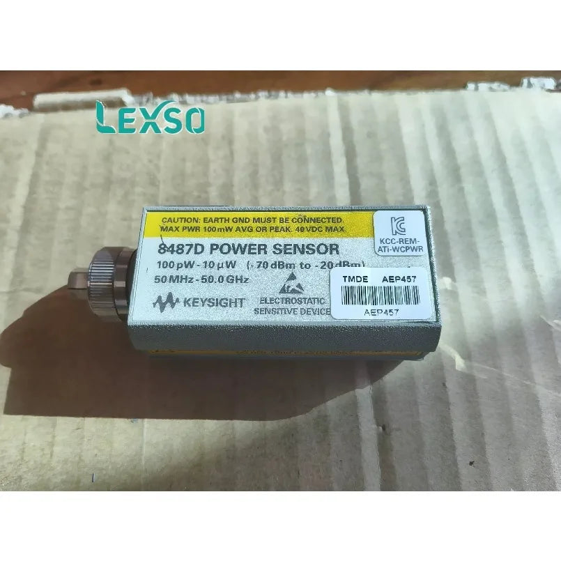 Keysight 8487D Diode Power Sensor 50MHz to 50GHz and Power Range -70 to -20 DBM (50 DB Dynamic Range)    lexso    ytdi