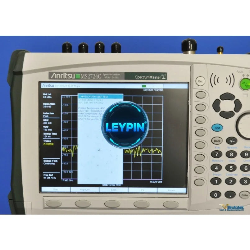 Anritsu Spectrum Master MS2724C Spectrum Analyzer 9kHz - 20GHz Opt. 9/19/25/31     ytdi