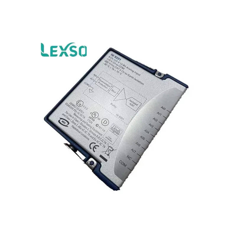 National Instruments NI 9201 Analog Input Module for Data Acquisition Electronic Measuring Instrument with Voltage Input lexso