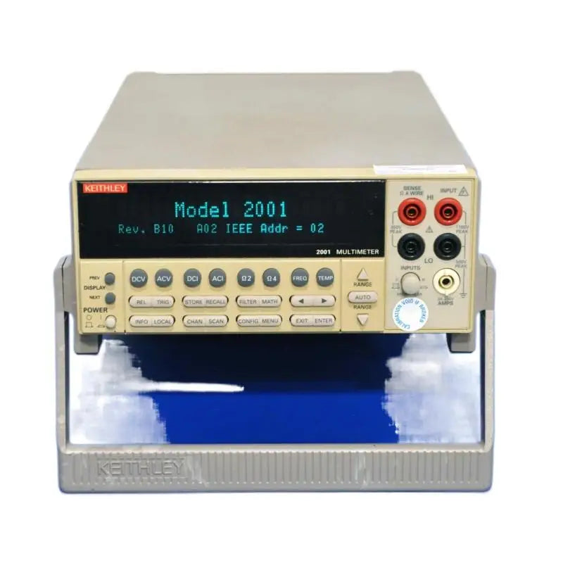 Keithley 2001 Multimeter 7.5 Digit DMM NIST Calibrated 7 1/2 Digit Meter    ytdi