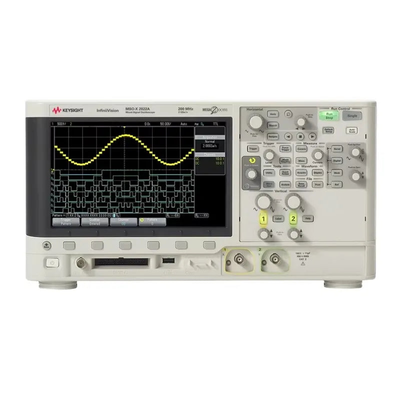 Keysight DSOX2022A 200 MHz 2 Analog Channels 50000 Waveforms/Sec Digital Storage Oscilloscope 3-Month Warranty  lexso