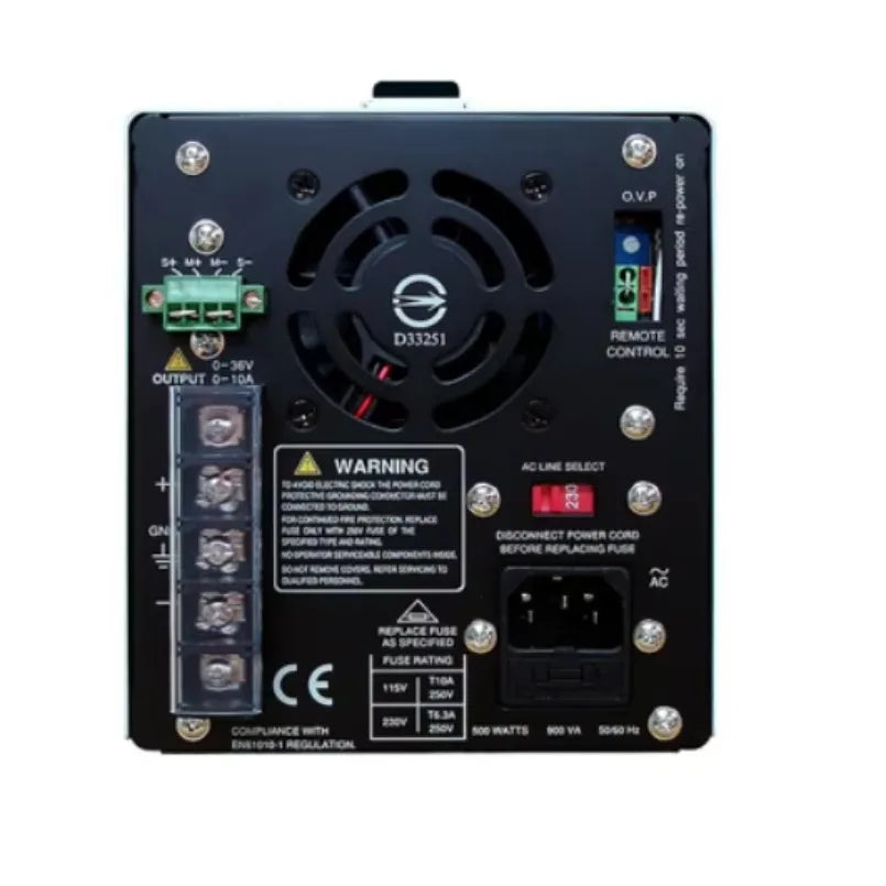 GW INSTEK SPS-3610 High-Precision Programmable Switching DC Power Supply with 36V 10A Output  lexso