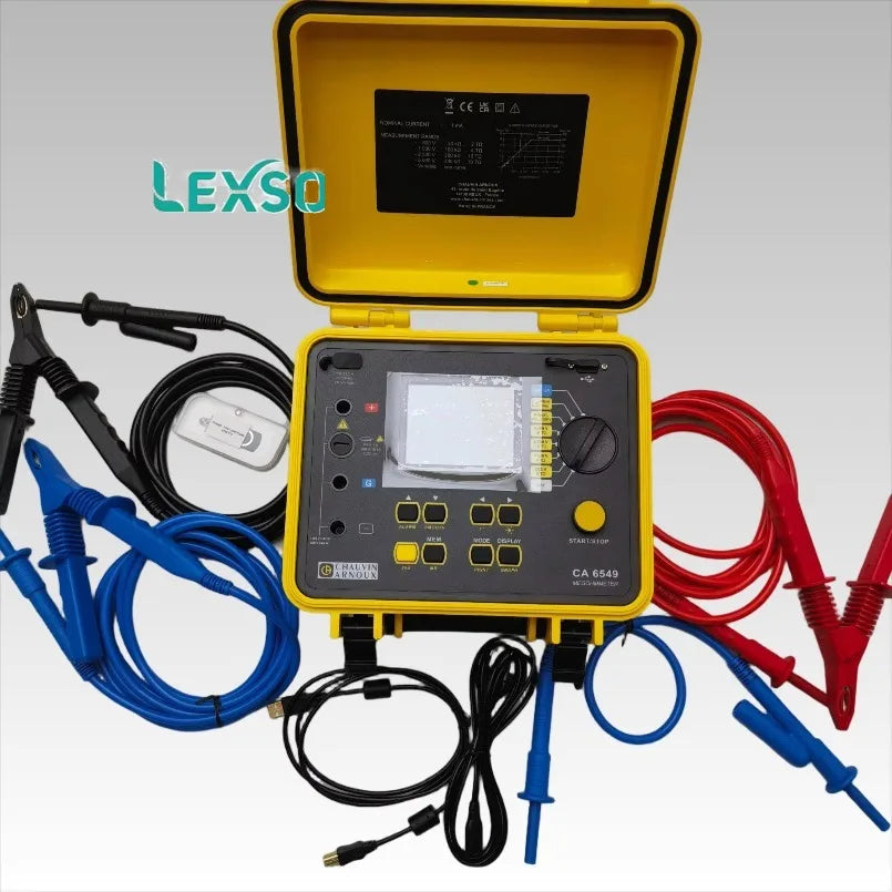 Chauvin Arnoux CA6549 Insulation Resistance Tester 40 V Min 5100 V Max 10000 G    lexso
