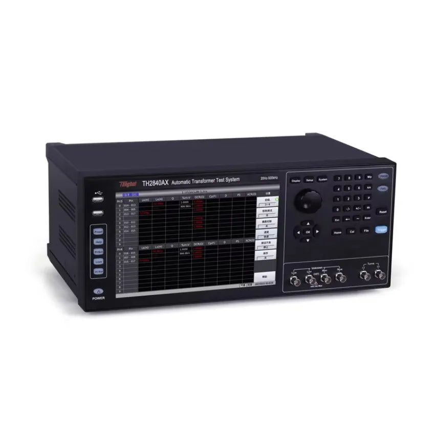 Tonghui TH2840AX TH2840BX TH2840NX Optional LCR Function Automatic Transformer Test System  ytdi
