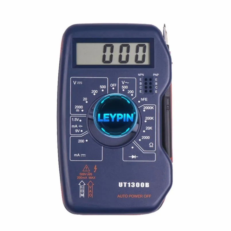 UT1300B Digital Multimeter,with Battery test Two Transistor test Resistance test Universal Table      lexso