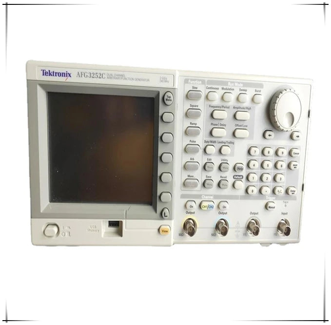 Used Tektronix AFG3252 Arbitrary Waveform/Function Generator 240MHz Signal Source