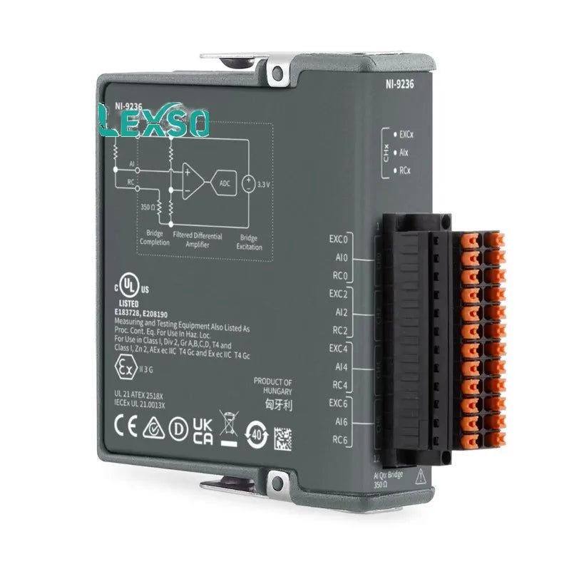 National Instruments 9236 C Series Strain/Bridge Input Module with OEM Customized Support and 3-Month Warranty lexso
