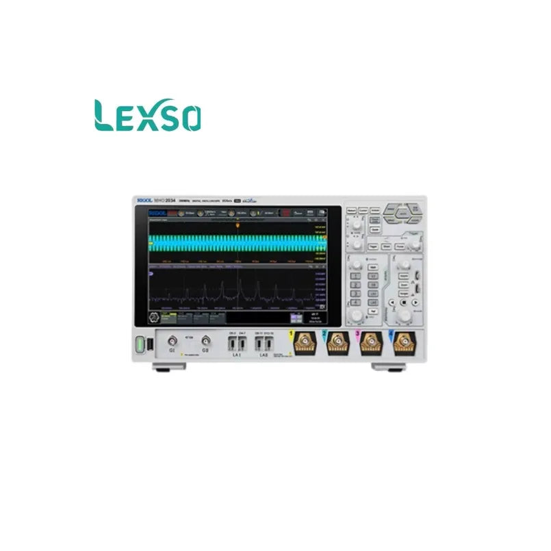 Rigol MHO2024/2034 12-Bit Digital Oscilloscope High Resolution 4-Channel 350MHz for Test Instrument for Laboratories OEM  lexso