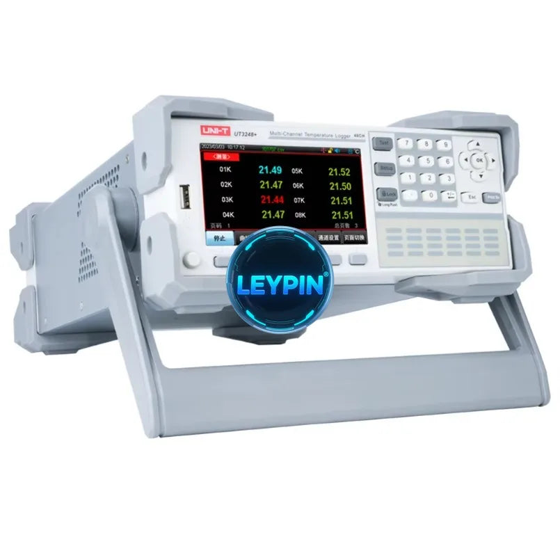 UNI-T UT3216+ High Precision 16 Channels Temperature Tester Desktop Channel Inspection     ytdi