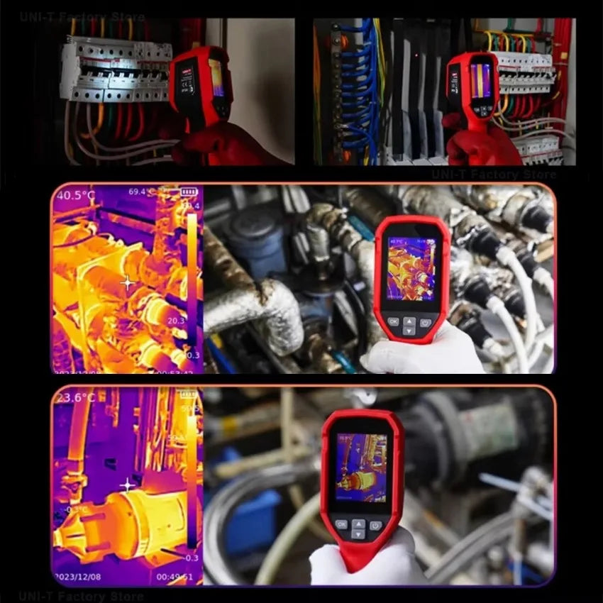 UNI-T UTi160S Thermal Imager Infrared Resolution 160x120 Thermal Imaging with Laser PC Software IR Thermographic Camera LS    ytdi